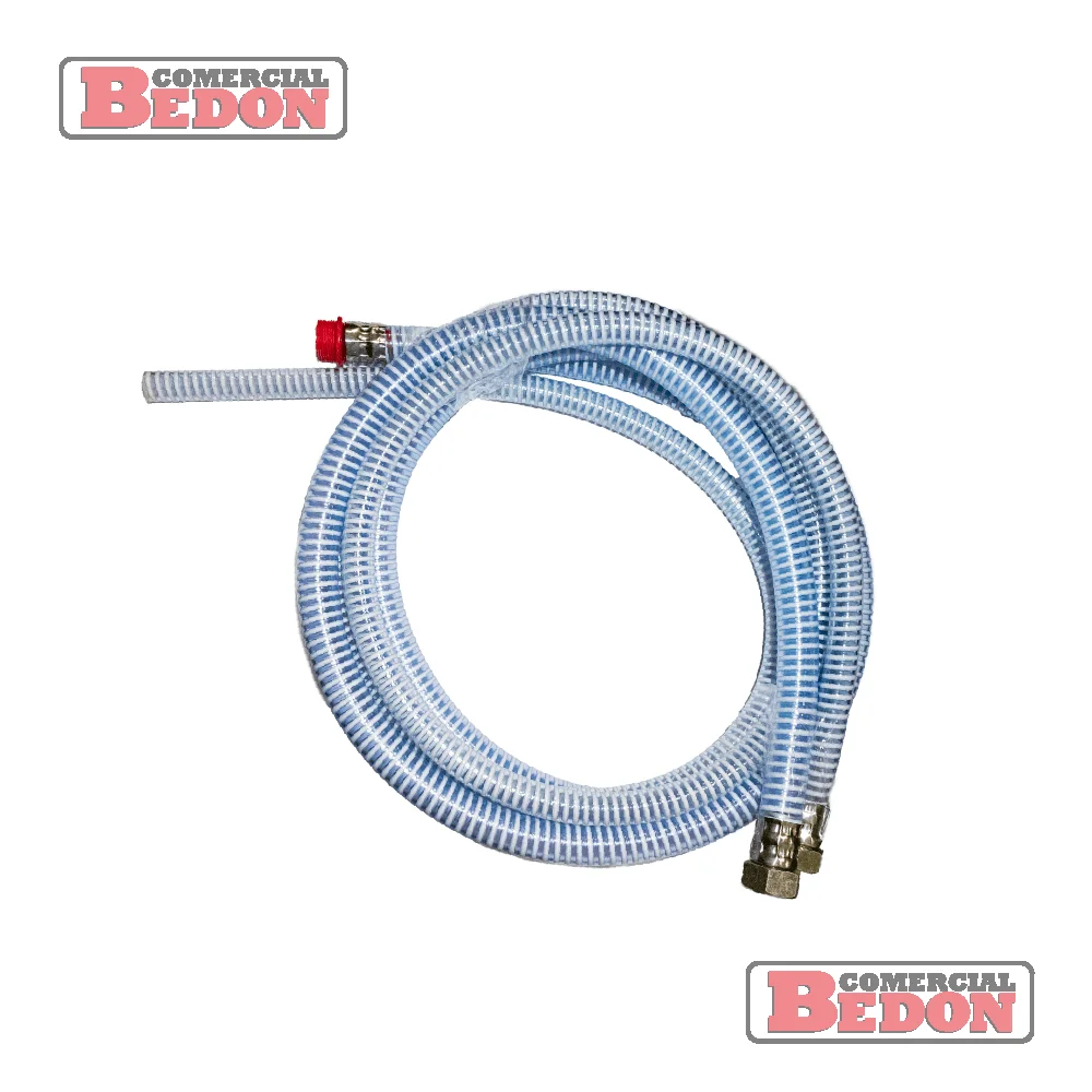 MANGUERA OUSEN SUCCION Y RETORNO BLANCA ANILLADA TS-22