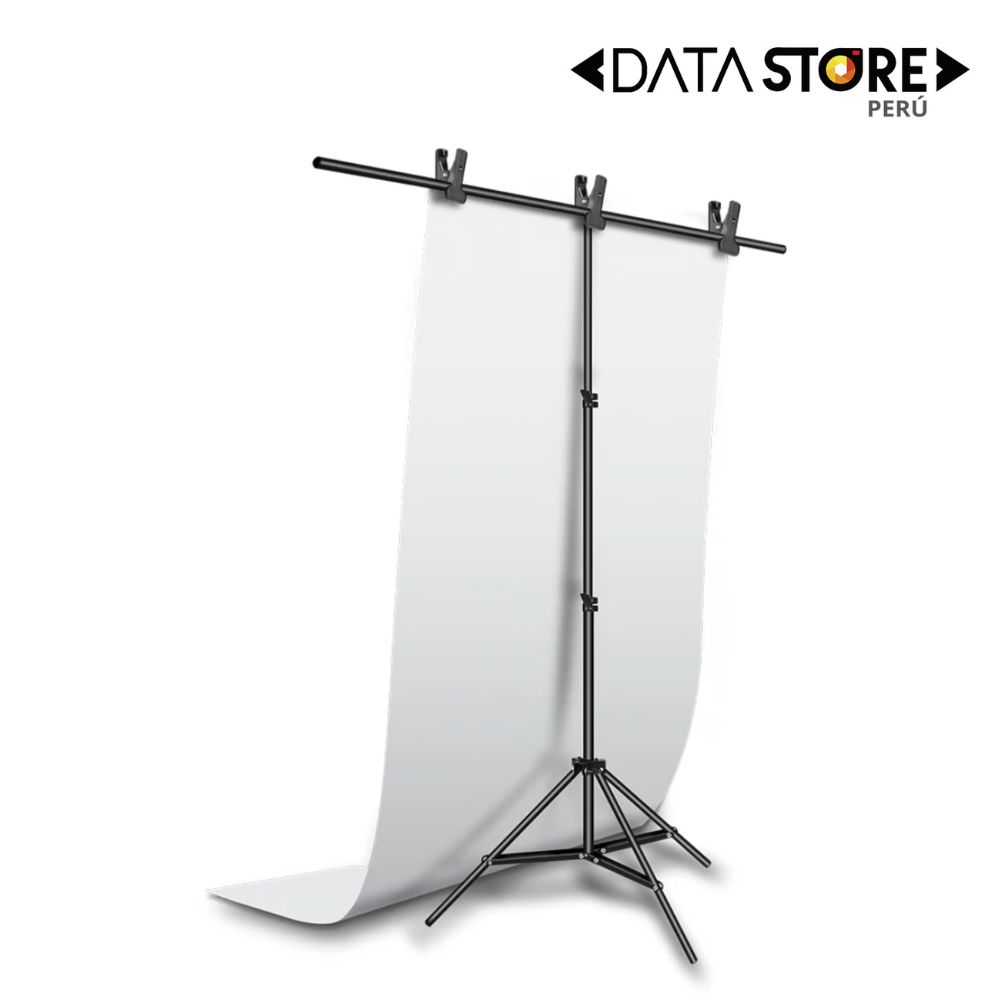 Fondo de PVC 120cmx200cm color Blanco para fotografia - Imagen 8