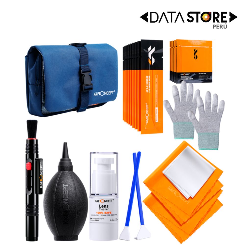 Kit De Limpieza Para Camaras 23 En 1 K&F Concept SKU.1868 - Imagen 3